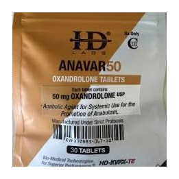 HD Anavar 50mg - 30 tabs