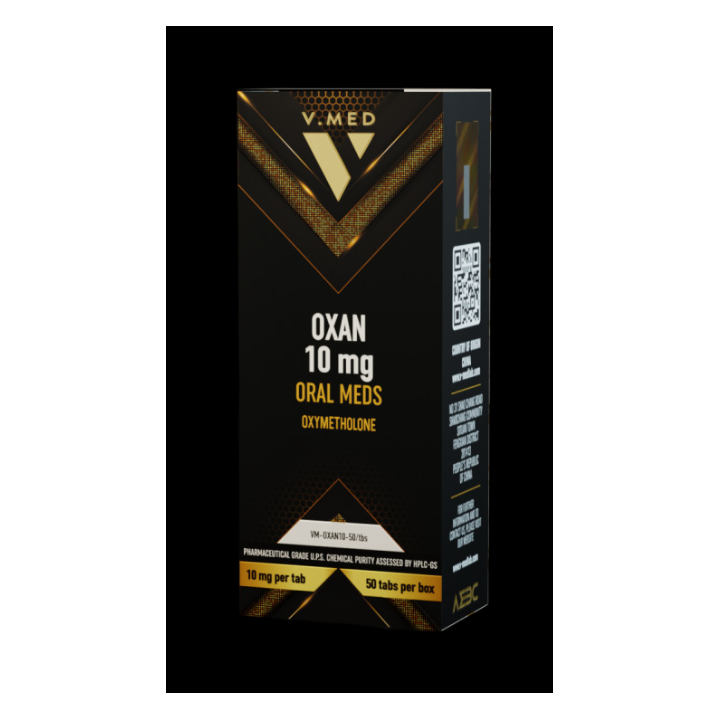 V-Med Oral Anavar 10mg - 50 tabs