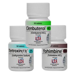 UPA Clenbuterol, Yohimbine & T3 Stack