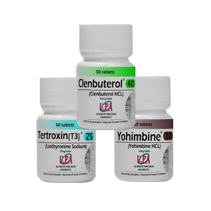 UPA Clenbuterol, Yohimbine & T3 Stack