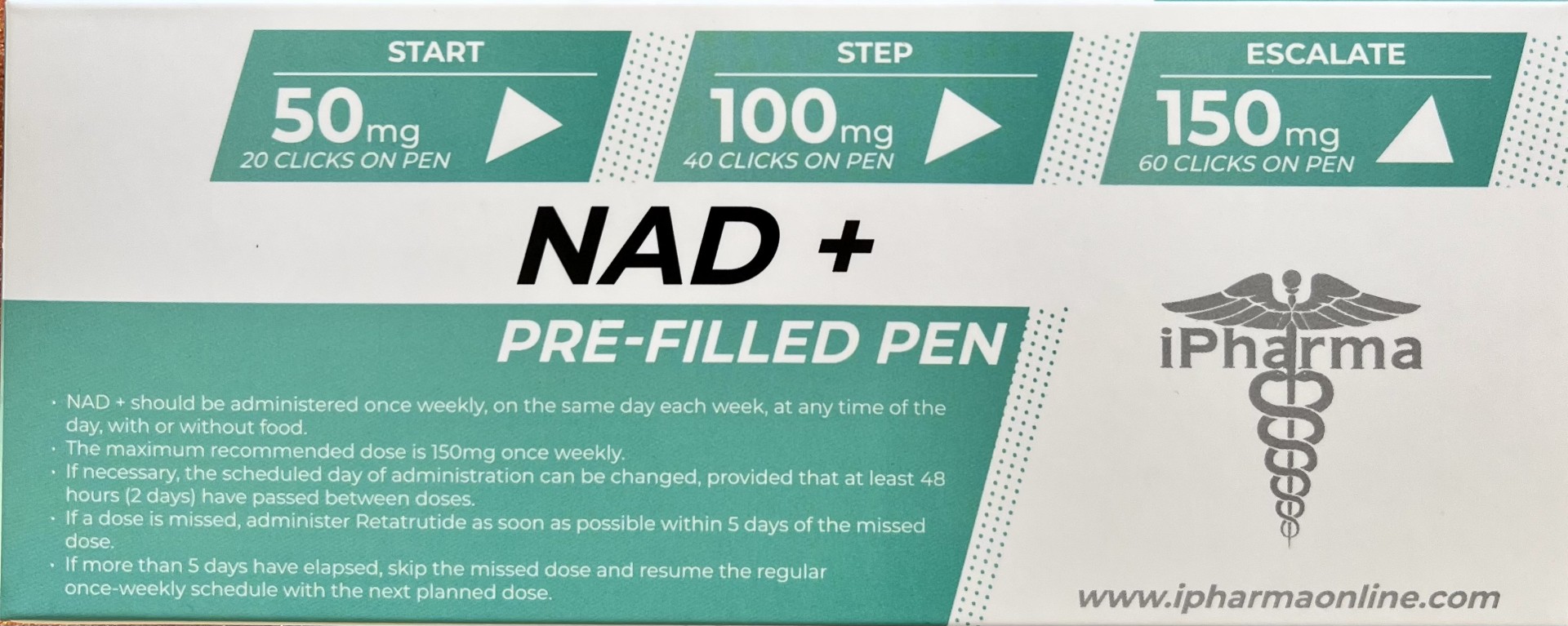 IPharma NAD+ Pen 500mg